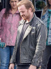 Robert Kazinsky Captain Marvel Black Leather Jacket – Robert Kazinsky celebrity photo in Captain Marvel