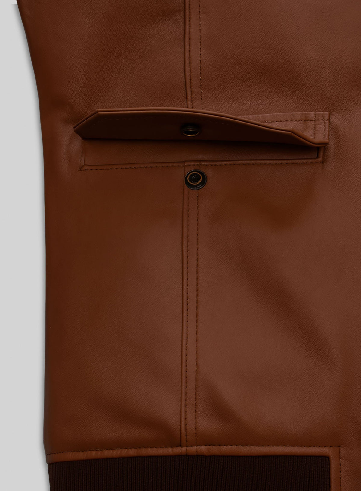 Robert Pattinson Black Leather Jacket – close-up and worn views