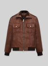 Robin Wright Sorry Haters in New York premiere Black Leather Jacket – front view