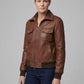 Robin Wright Sorry Haters in New York premiere Black Leather Jacket – full product view