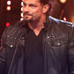 Roman Reigns Slammy Award Superstar Of The Year Black Leather Jacket – Roman Reigns celebrity photo in Slammy Award Superstar Of The Year
