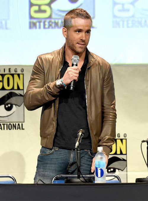 Ryan Reynolds Leather Jacket view 1
