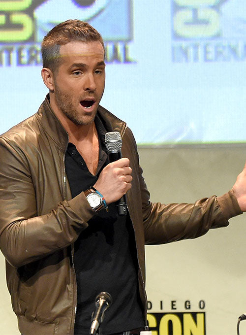 Ryan Reynolds Leather Jacket view 4