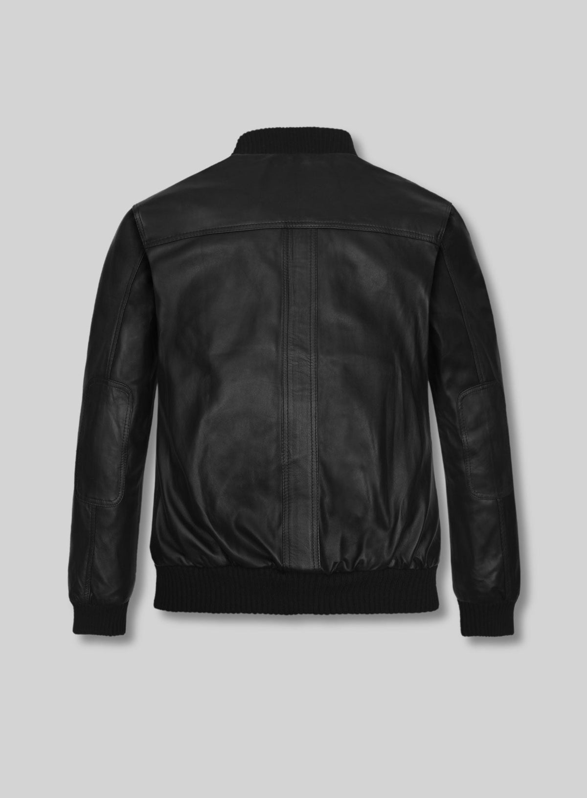 Ryan Reynolds Wolverine Premiere Black Bomber Leather Jacket – back view