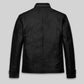 Ryan Reynolds R.I.P.D Black Leather Jacket – back view