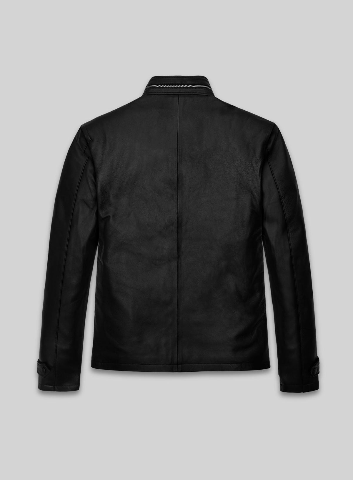 Ryan Reynolds R.I.P.D Black Leather Jacket – back view
