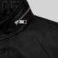 Ryan Reynolds R.I.P.D Black Leather Jacket – close-up and worn views