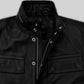 Ryan Reynolds R.I.P.D Black Leather Jacket – close-up and worn views