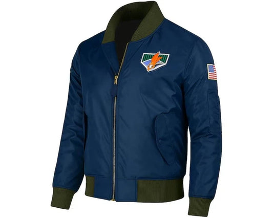 Leon Kennedy Resident Evil 4 Remake Blue Jacket | RE4 2023 Gaming Cosplay Costume