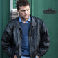Sam Worthington Black Leather Jacket – Sam Worthington celebrity photo