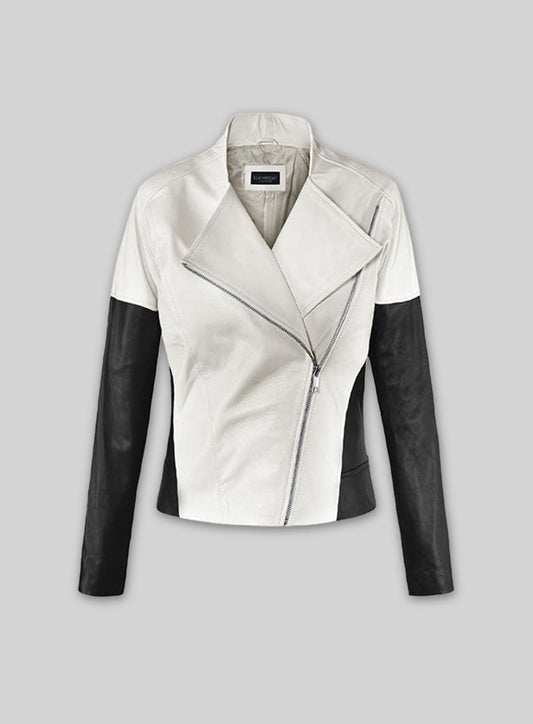 Sandra Bullock Black Leather Jacket – front view