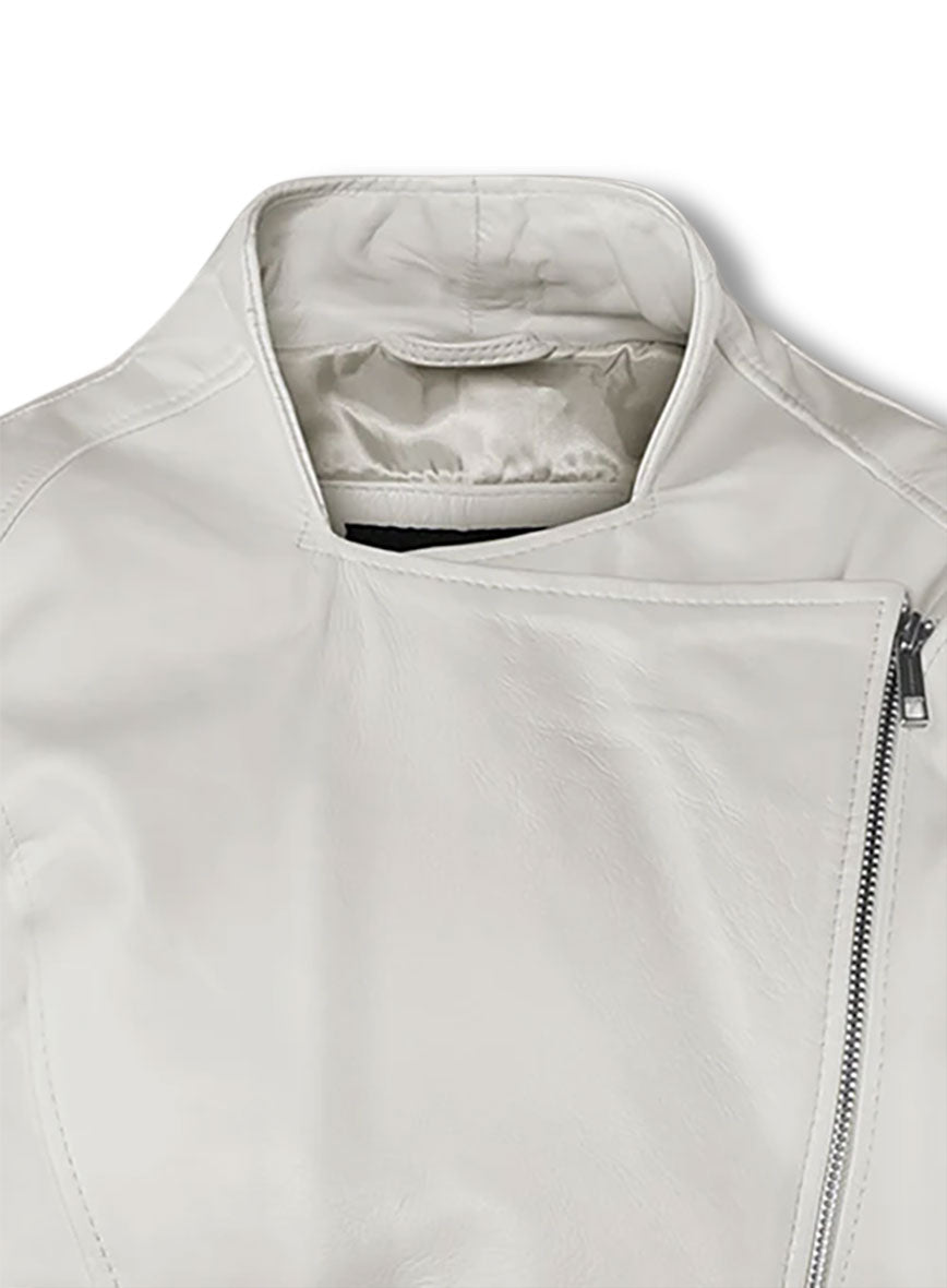 Sandra Bullock Black Leather Jacket – close-up and worn views