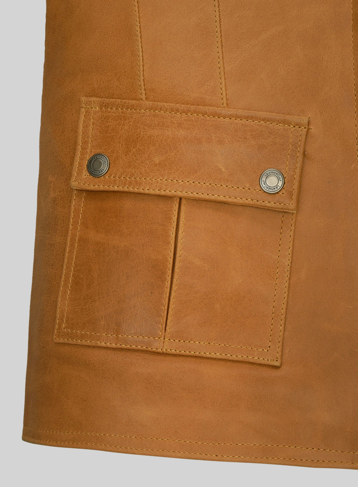 Scarlett Johansson The Avengers Tan Leather Jacket – close-up and worn views
