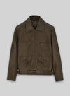 Scott Eastwood Fury Black Leather Jacket – front view