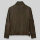 Scott Eastwood Fury Black Leather Jacket – back view