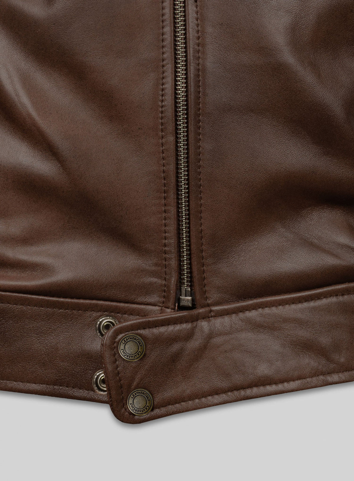 Scott Eastwood Overdrive Black Leather Jacket – close-up and worn views