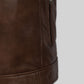 Scott Eastwood Overdrive Black Leather Jacket – close-up and worn views
