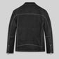 Scott Adkins El Gringo Black Leather Jacket – back view