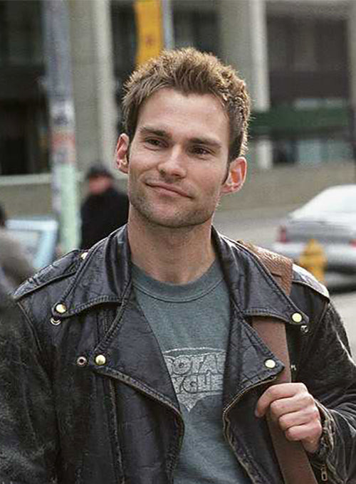 Seann William Scott Bulletproof Monk Black Leather Jacket – close-up and worn views