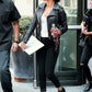 Selena Gomez New York Black Leather Jacket – alternate view