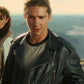 Shia Labeouf Indiana Jones 4 Black Leather Jacket – Shia Labeouf wearing the look, photo 2