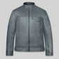 Shia Labeouf Transformers 3 Black Leather Jacket – front view