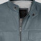 Shia Labeouf Transformers 3 Black Leather Jacket – close-up and worn views