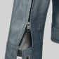 Shia Labeouf Transformers 3 Black Leather Jacket – close-up and worn views