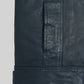 Winsor Blue Lucas Bravo Emily In Paris Lambskin Leather Jacket view 4
