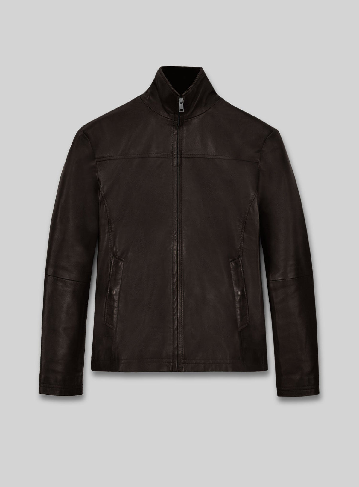 Stephen Amell Arrow Green Leather Jacket – front view