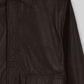 Steve Carell Welcome to Marwen Black Bomber Leather Jacket – close-up detail of front closure, pocket and leather stitching
