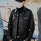 Suga Black Leather Jacket – Suga celebrity photo