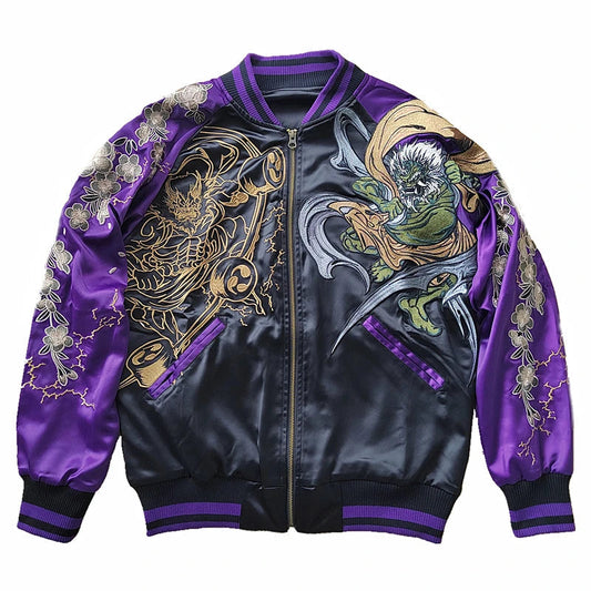 Japanese Yokai Sukajan - Sublimation Jacket ( Recreated Edition )