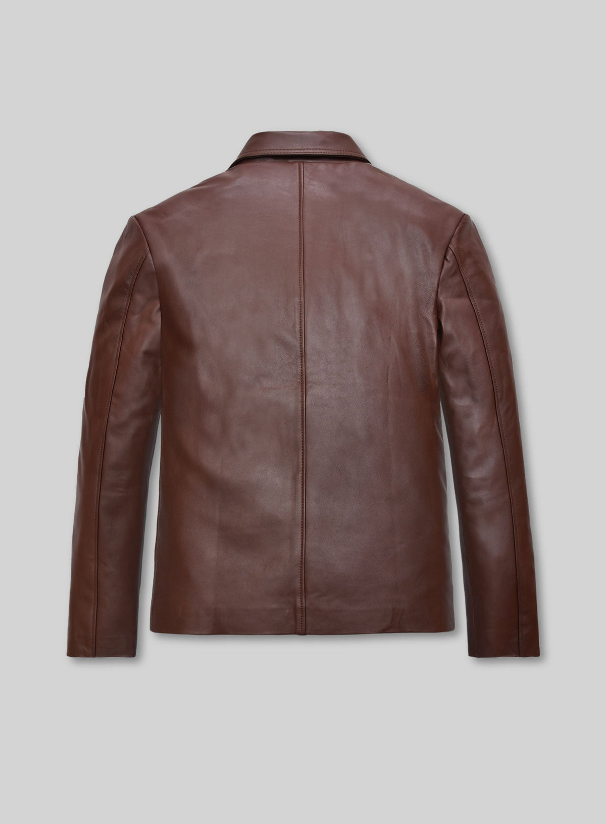 Tan Brown Timothee Chalamet Leather Jacket view 3