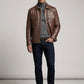 Tan Brown Timothee Chalamet Leather Jacket view 4