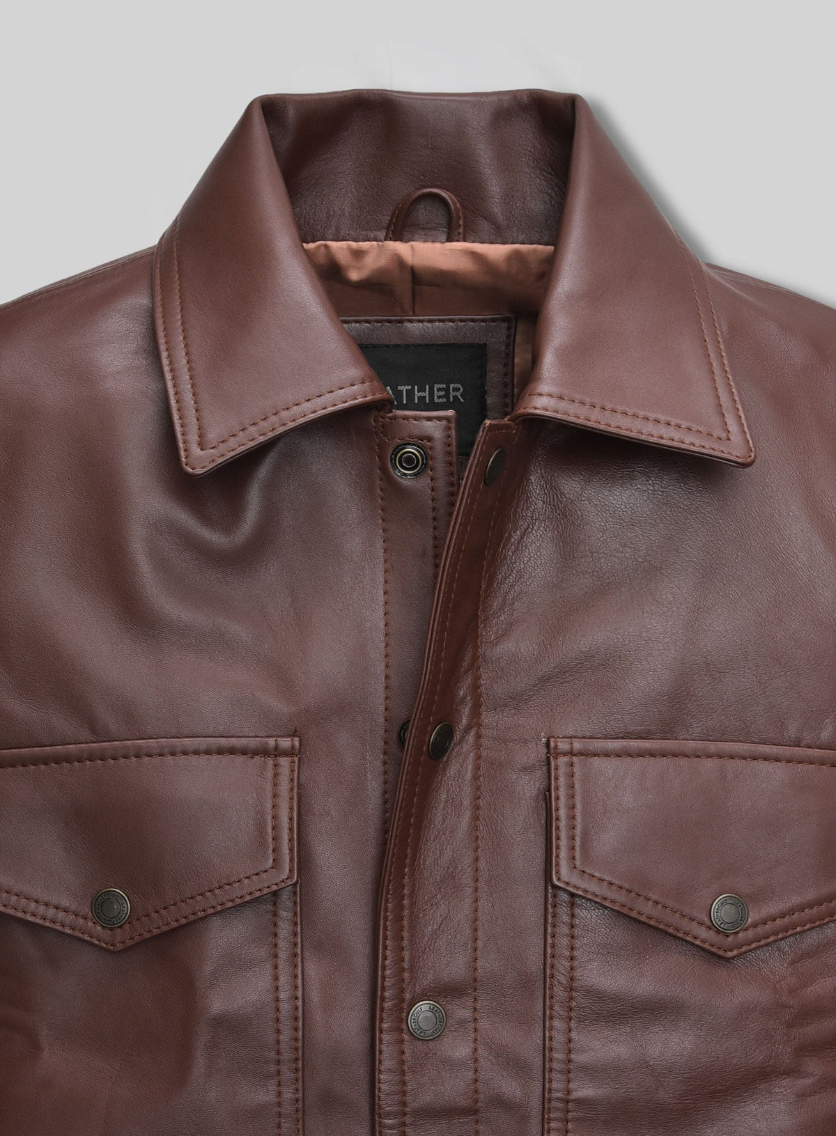 Tan Brown Timothee Chalamet Leather Jacket view 5