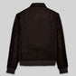 Taylor Lautner Abduction Black Leather Jacket – back view