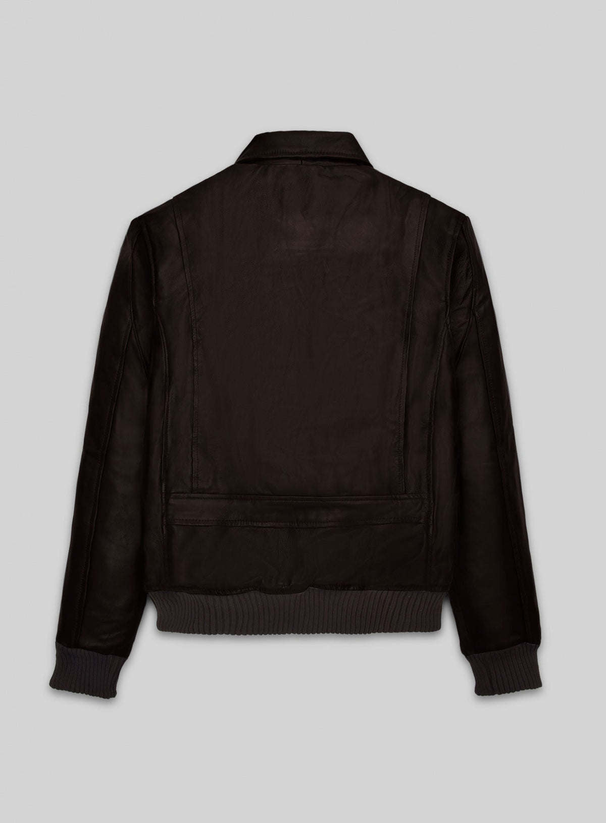Taylor Lautner Abduction Black Leather Jacket – back view