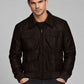 Taylor Lautner Abduction Black Leather Jacket – close-up and worn views