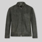 Taylor Lautner Black Leather Jacket – front view