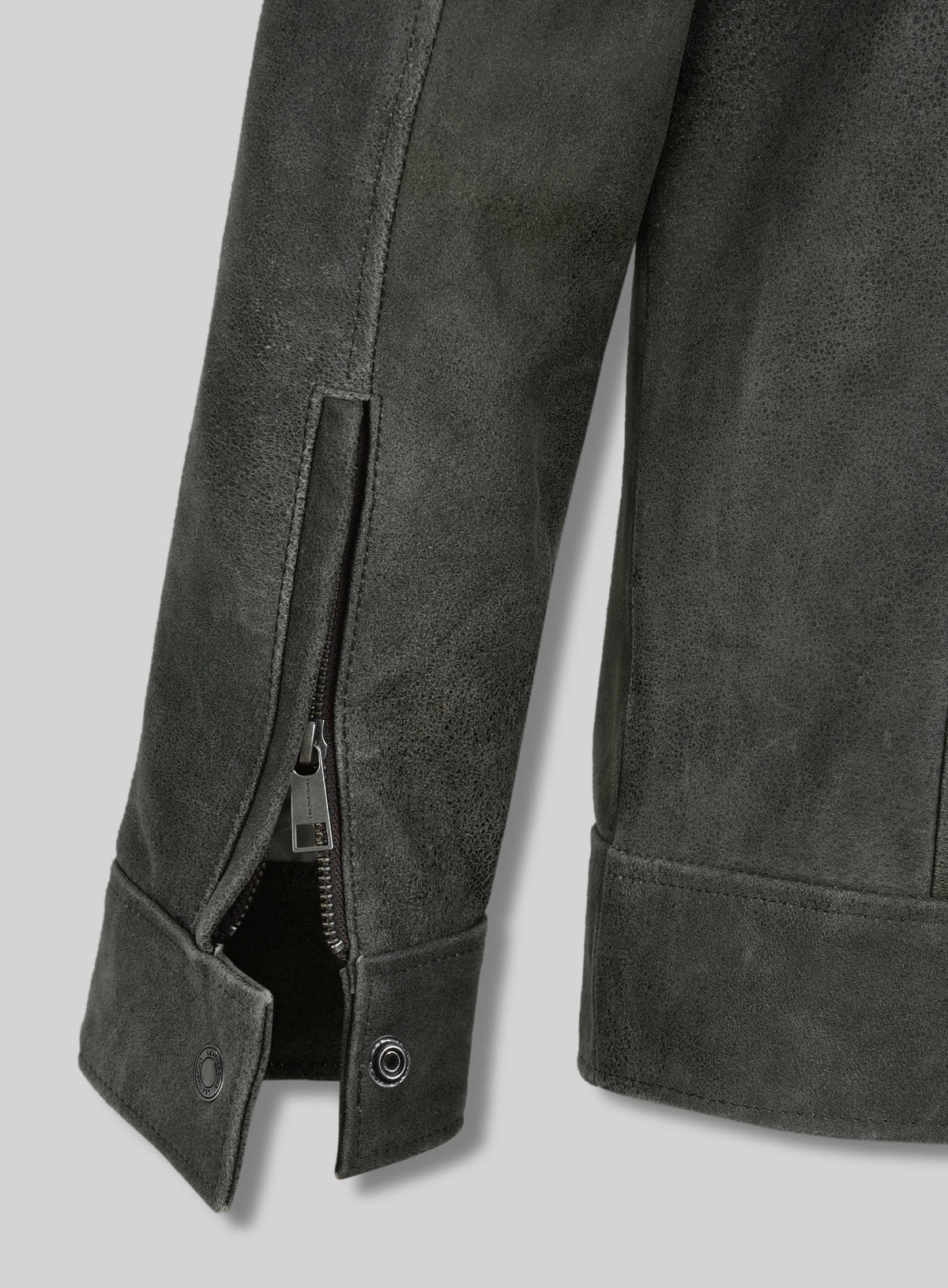 Taylor Lautner Black Leather Jacket – close-up and worn views