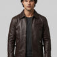 Taylor Lautner The Twilight Saga Black Leather Jacket – alternate view