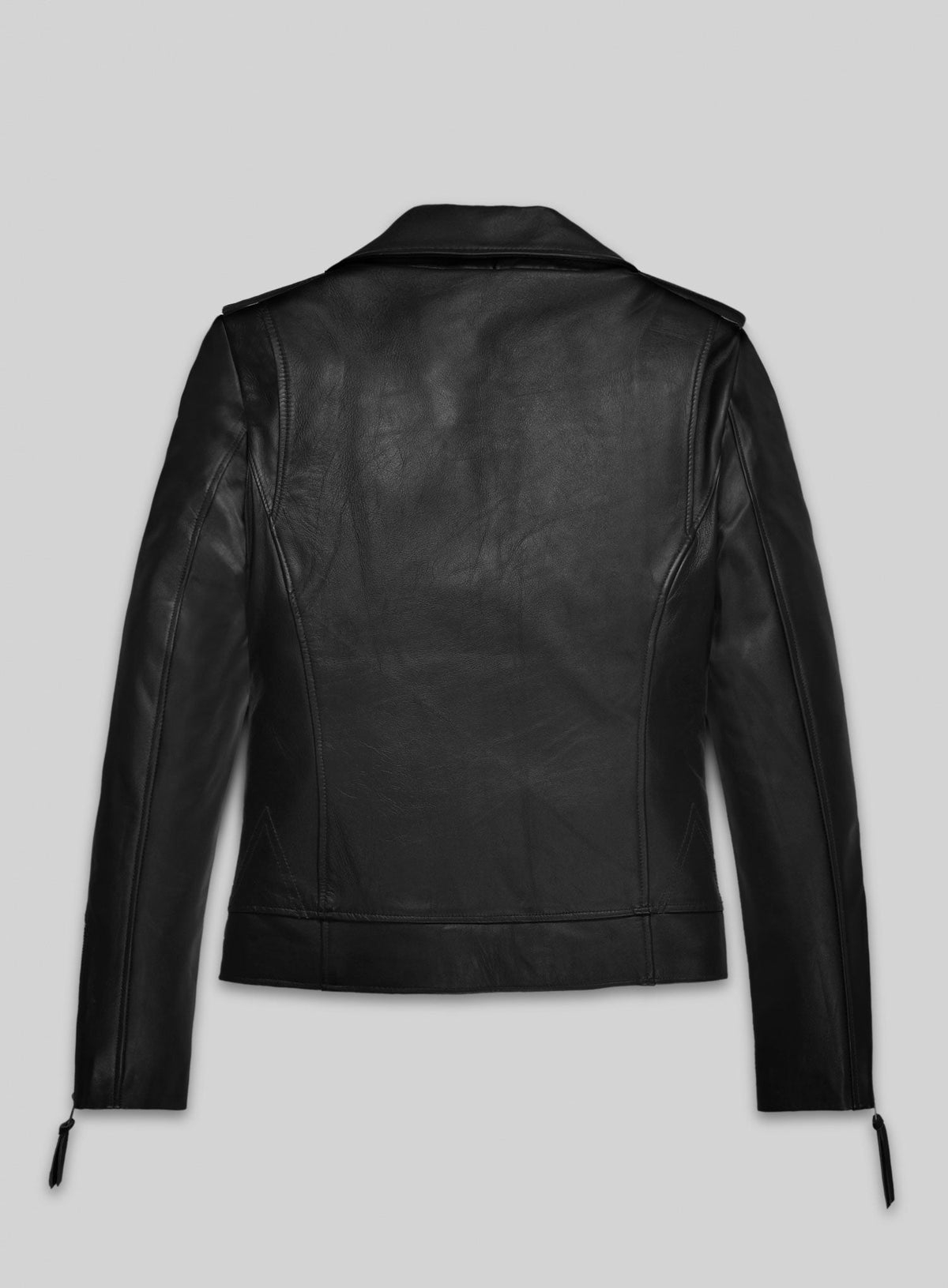 Teenage Mutant Ninja Turtles 2 Megan Fox Black Leather Jacket – back view