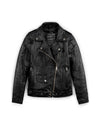 Terminator Genisys Sarah Connor Kids Faux Leather Jacket front view