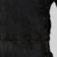 Terminator 2 Black Leather Biker Jacket in black Napa leather, product view 4