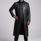 The Avengers Nick Fury Leather Trench Coat view 2