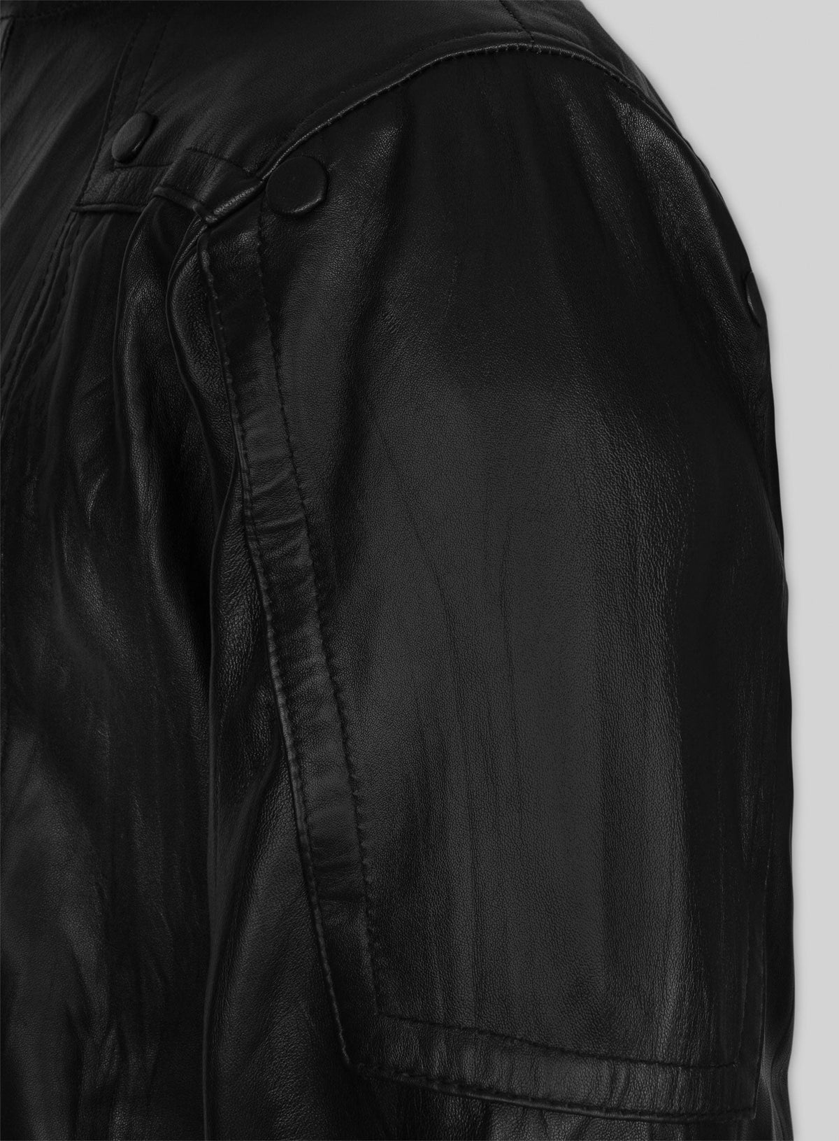 The Avengers Nick Fury Leather Trench Coat view 5