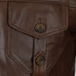 The Expendables 2 Jason Statham Black Leather Jacket – close-up and worn views