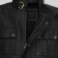 The Expendables Lee Christmas Black Leather Jacket – close-up and worn views