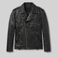 The Wrecking Crew Jason Momoa Black Leather Jacket – front view